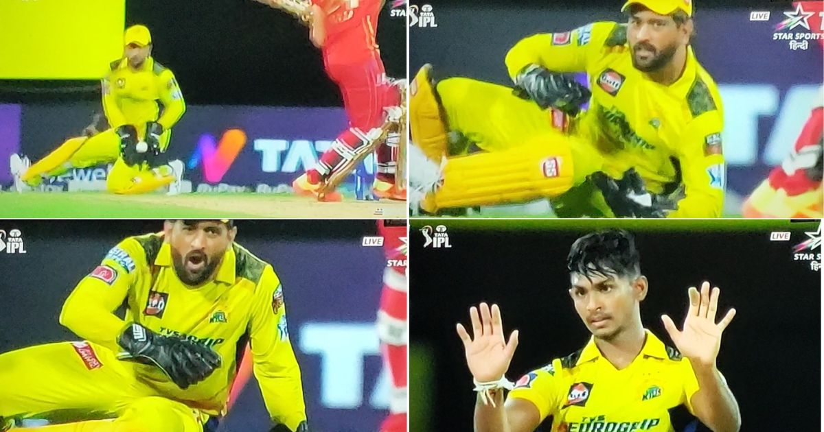 CSK vs PBKS: WATCH – MS Dhoni Winces In Pain After An Awkward Landing While Keeping In The Thrilling Final Over