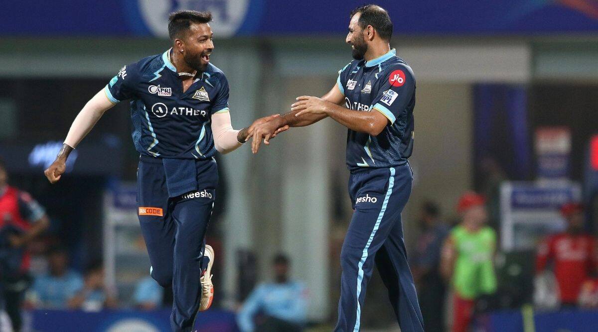 Hardik Pandya and Mohammed Shami