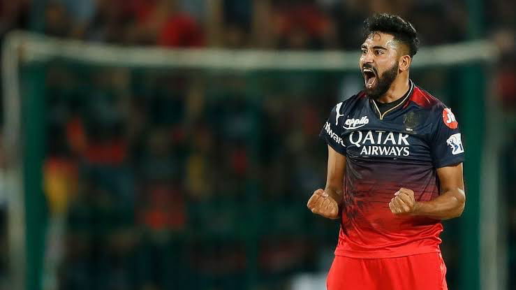 Mohammed Siraj {PC: BCCI/IPL}