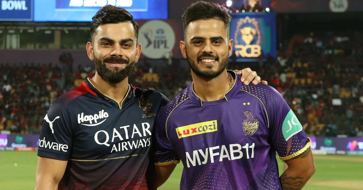 IPL 2023 KKR's Nitish Rana, RCB's Virat Kohli