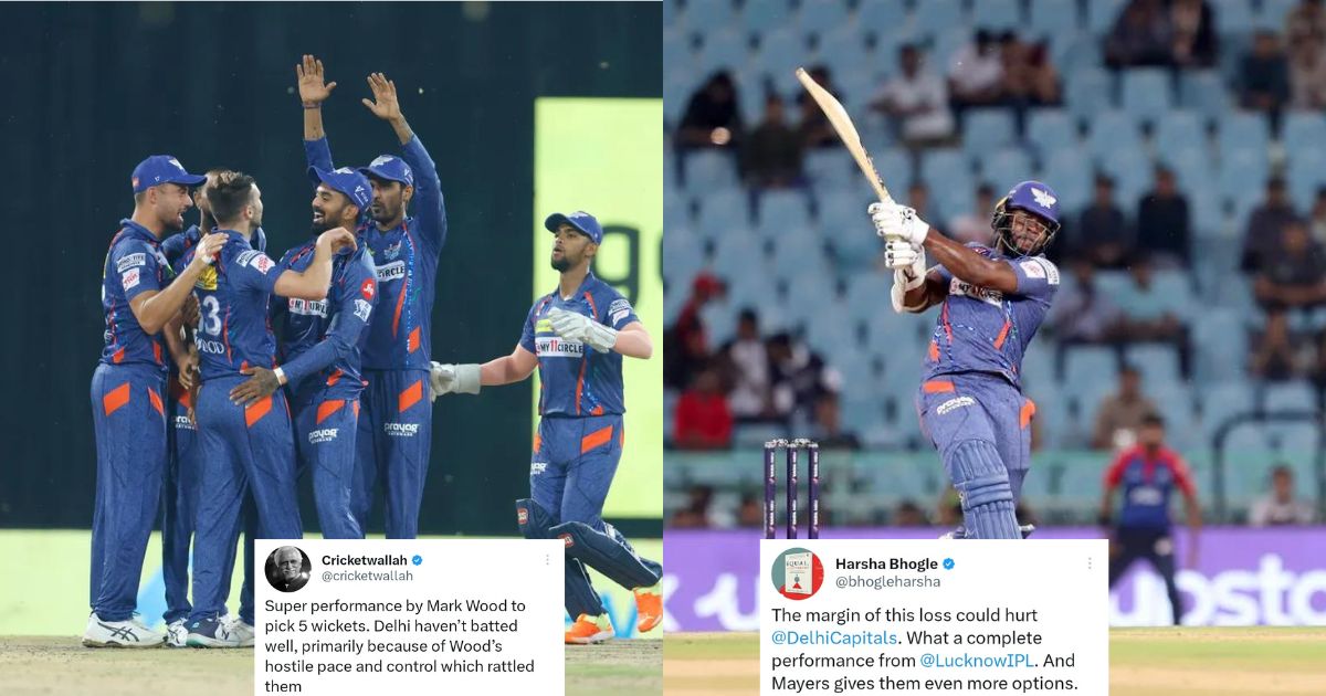 LSG vs DC: “Take A Bow Mark Wood”- Twitter Reacts As Lucknow Super Giants Register A Comprehensive Win Over Delhi Capitals In IPL 2023