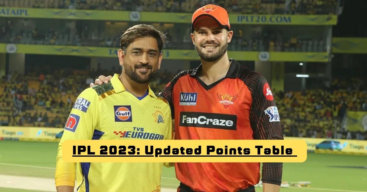 IPL 2023 Points Table