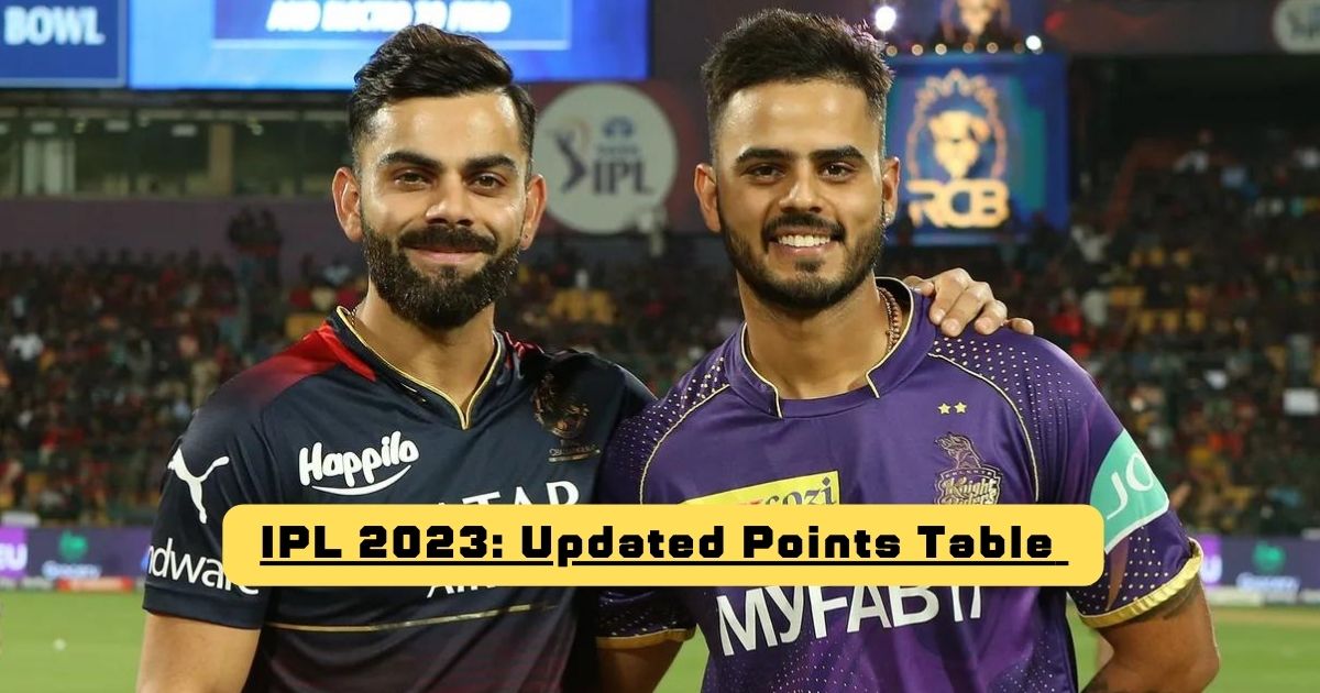 IPL 2023 Points Table