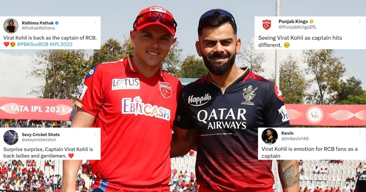 PBKS vs RCB: "Seeing Virat Kohli As Captain Hits Different" - Twitter Explodes As Virat Kohli Steps In To Lead RCB In Faf Du Plessis' Absence