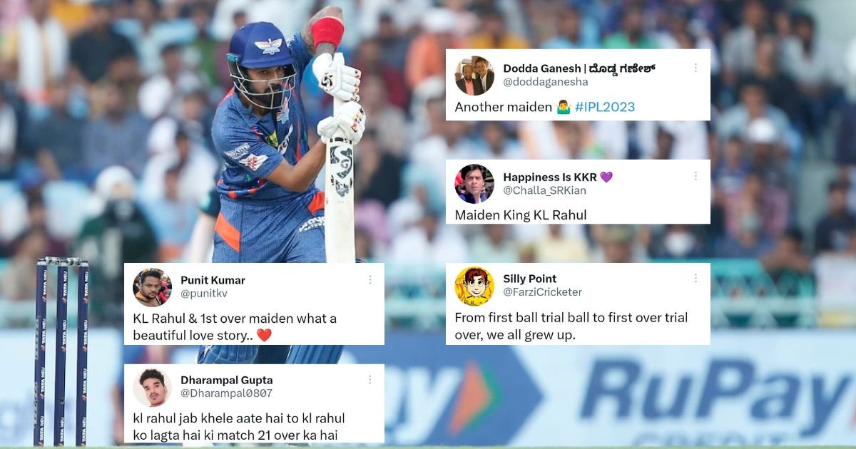 LSG vs GT: "Maiden King" - Fans Left Fuming As KL Rahul Once Against Starts Off With A Maiden Over Against Gujarat Titans