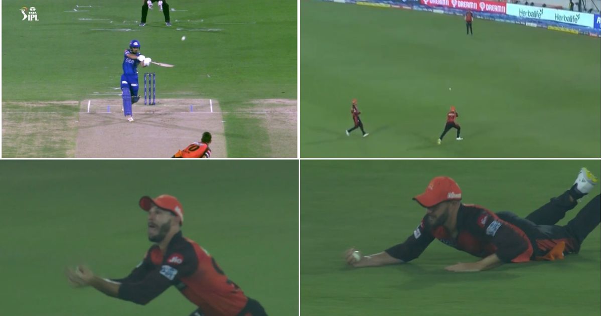 SRH vs MI: Watch - Aiden Markram's Brilliant Catch To End Ishan Kishan's Promising Knock