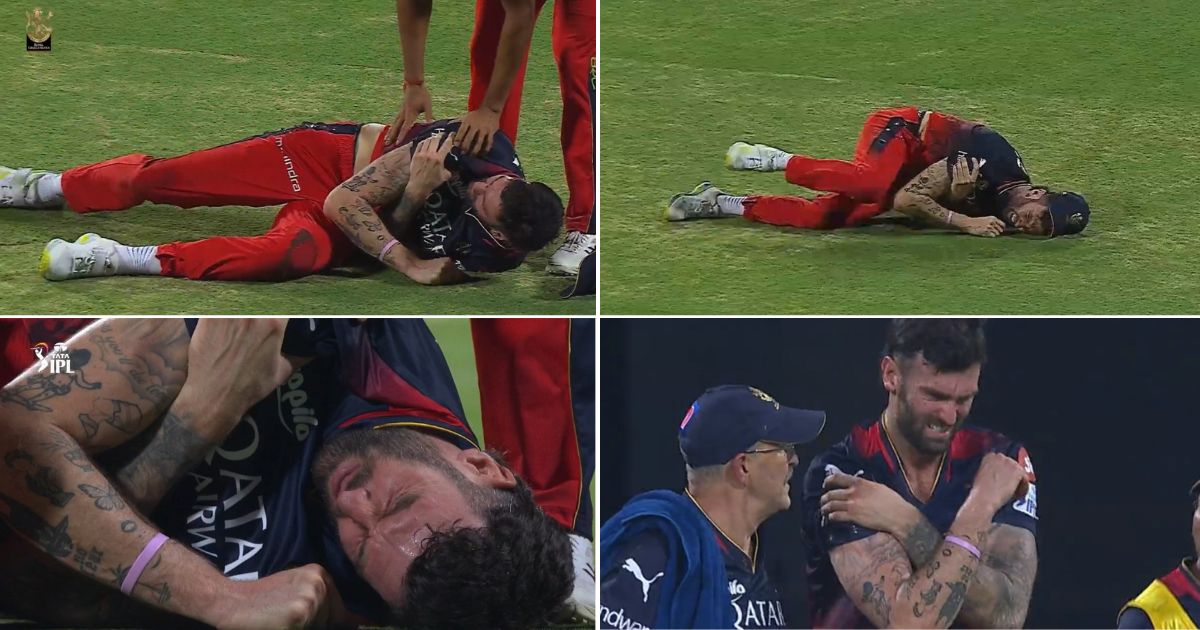 RCB vs MI: Watch - RCB Suffer Huge Injury Blow As Reece Topley Walks Off The Field After Suffering Shoulder Injury