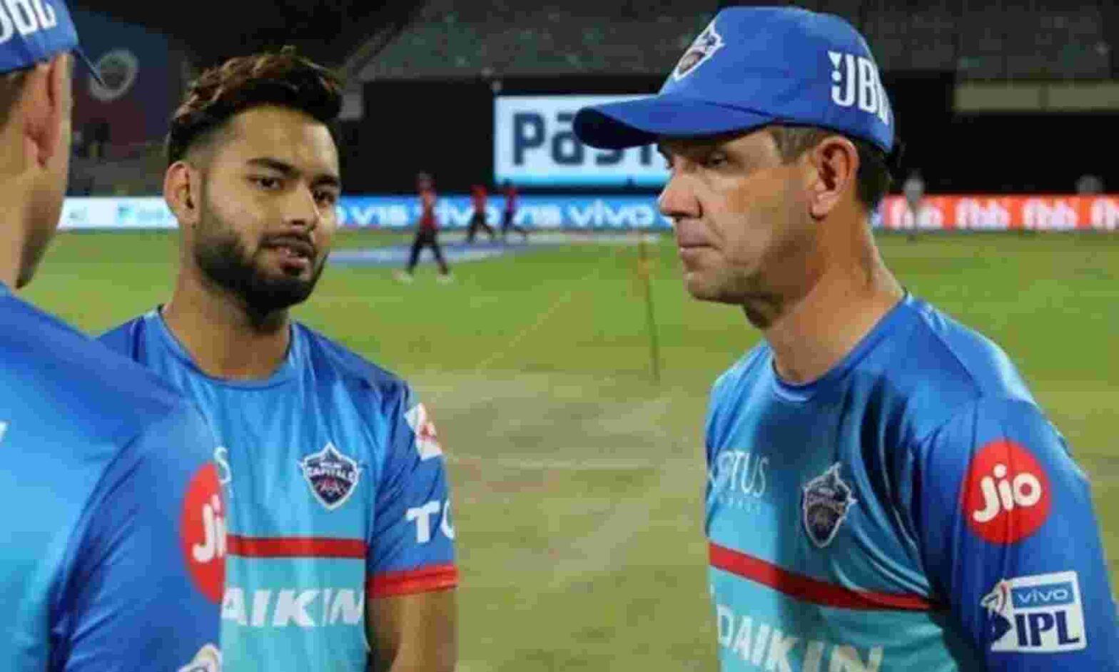 Rishabh Pant and Ricky Ponting