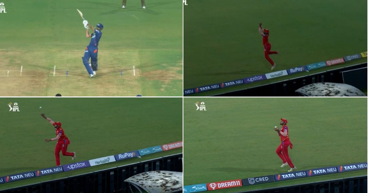 LSG vs PBKS: Watch - Shahrukh Khan Takes A Breathtaking Catch Near The Boundary To Send Back Krunal Pandya