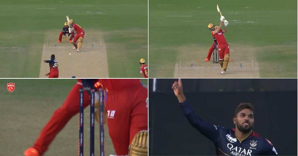 PBKS vs RCB: Watch- Wanindu Hasaranga Castles Matthew Short On His 1st Ball As The Batter Completely Misses Googly