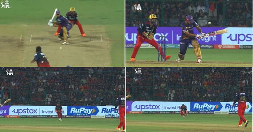 RCB vs KKR: Watch- Vijaykumar Vyshak Takes A Stunner To Get Rid Of Nitish Rana