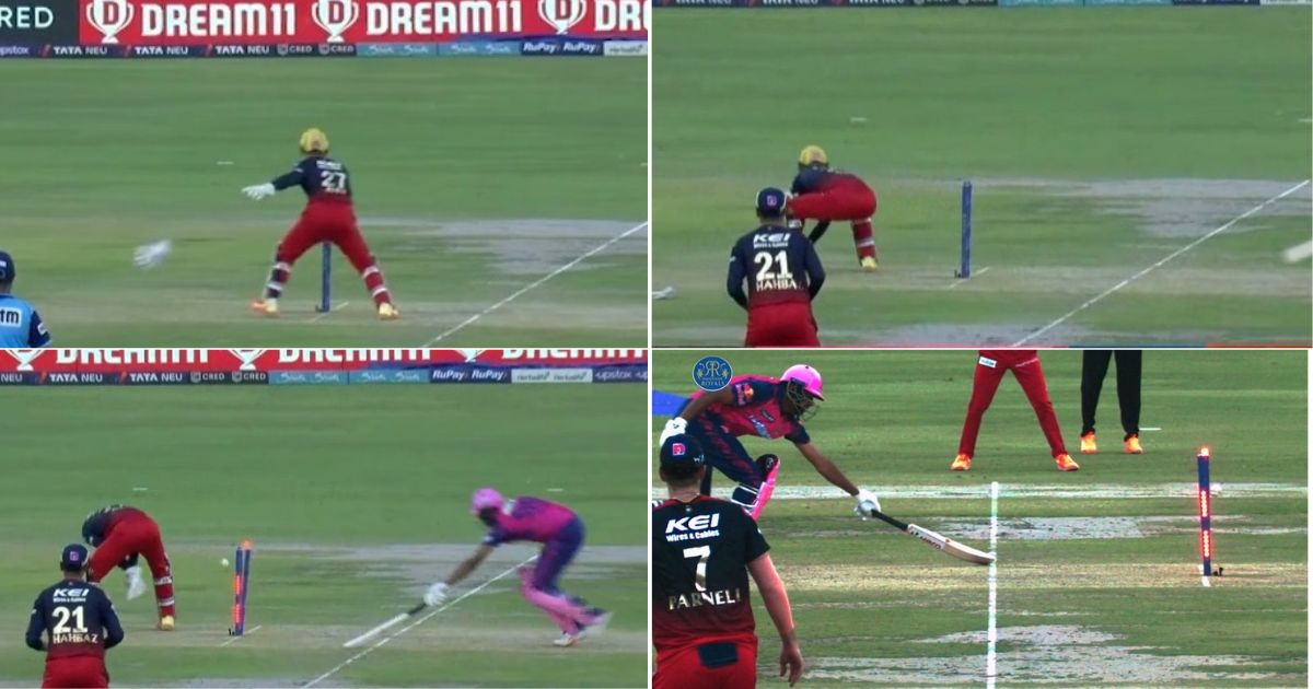 RR vs RCB: Watch- Anuj Rawat Effects MS Dhoni-esque Direct-hit To Dismiss Ravichandran Ashwin