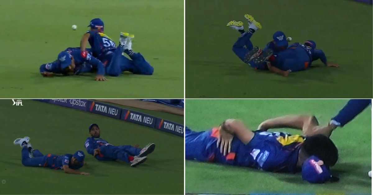 LSG vs MI: WATCH - Ravi Bishnoi And Swapnil Singh Involved In Ugly Collision During Lucknow Super Giants vs Mumbai Indians IPL 2023 Clash