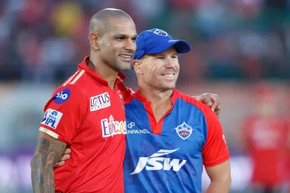 Shikhar Dhawan David Warner, IPL Most 4s