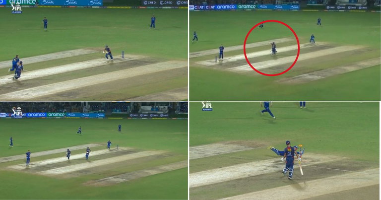 LSG vs MI: Watch - Marcus Stoinis And Deepak Collide In The Middle As The Former Gets Run Out In A Dramatic Fashion In IPL 2023 Eliminator