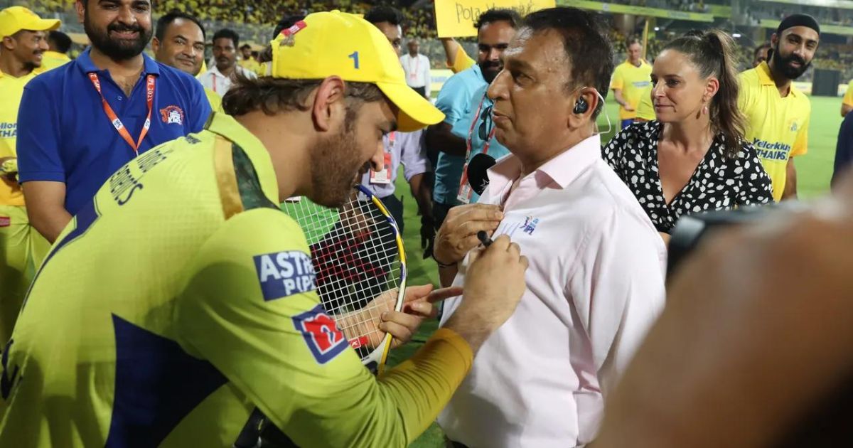 Sunil Gavaskar, MS Dhoni