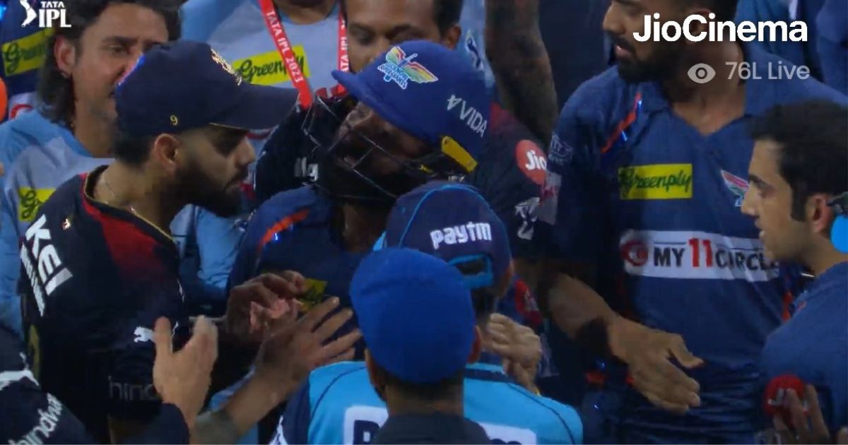 LSG vs RCB: Watch - All Hell Breaks Loose As Virat Kohli And Gautam Gambhir Get Involved In Ugly Altercation After LSG vs RCB Match