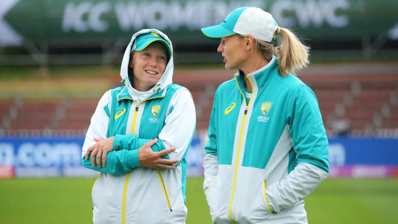 Alyssa Healy and Meg Lanning