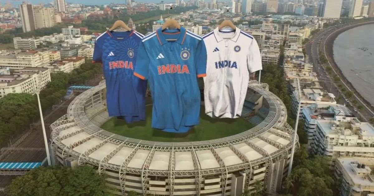 Adidas' Brand New Jerseys Of India National Cricket Team