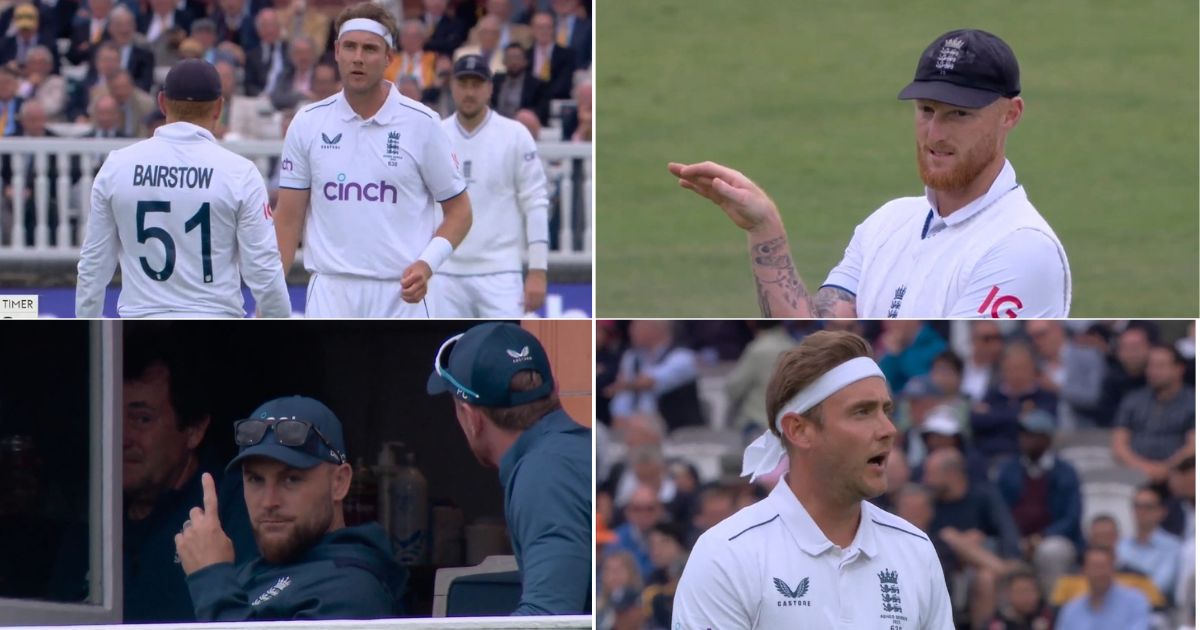 Ashes 2023: WATCH - Stuart Broad Fumes At Ben Stokes After The Latter Denies Taking DRS For Marnus Labuschagne's LBW Appeal