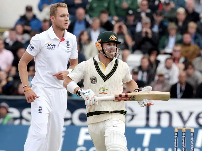 David Warner and Stuart Broad