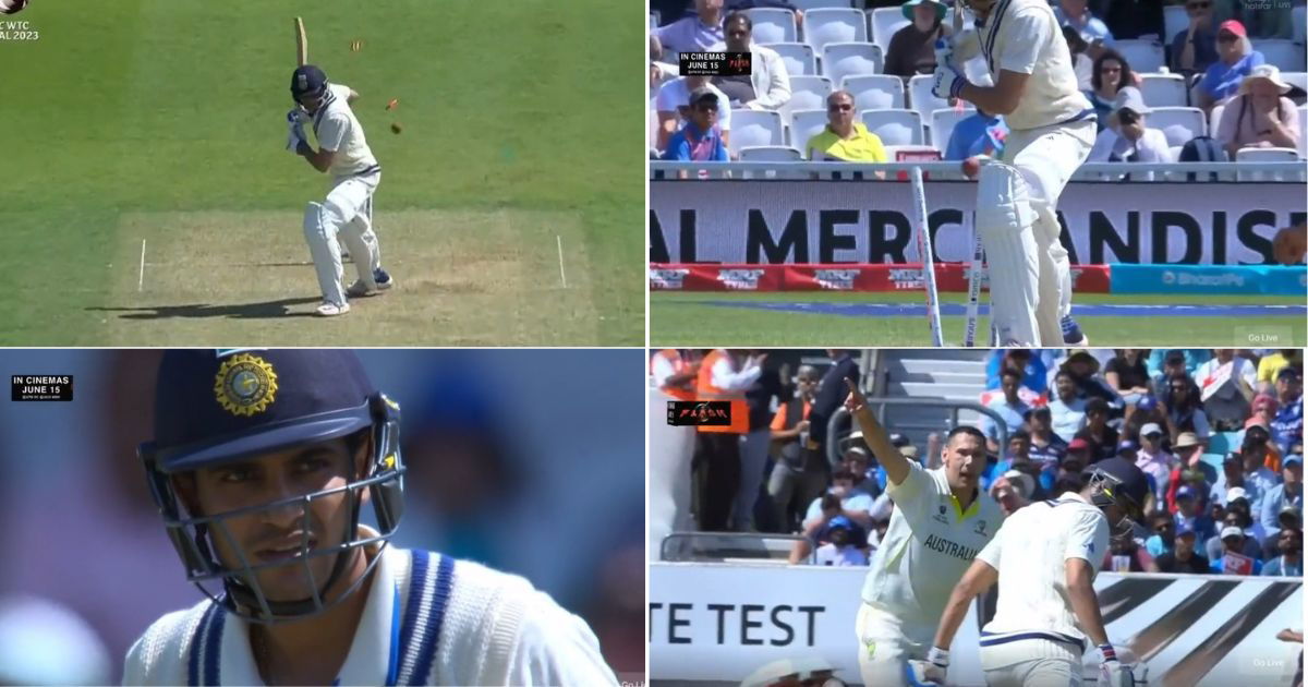 ICC World Test Championship Final: Watch - Brain Fade Moment For Shubman Gill As He Gets Castled After Leaving A Straightish Delivery From&nbsp;Scott&nbsp;Boland