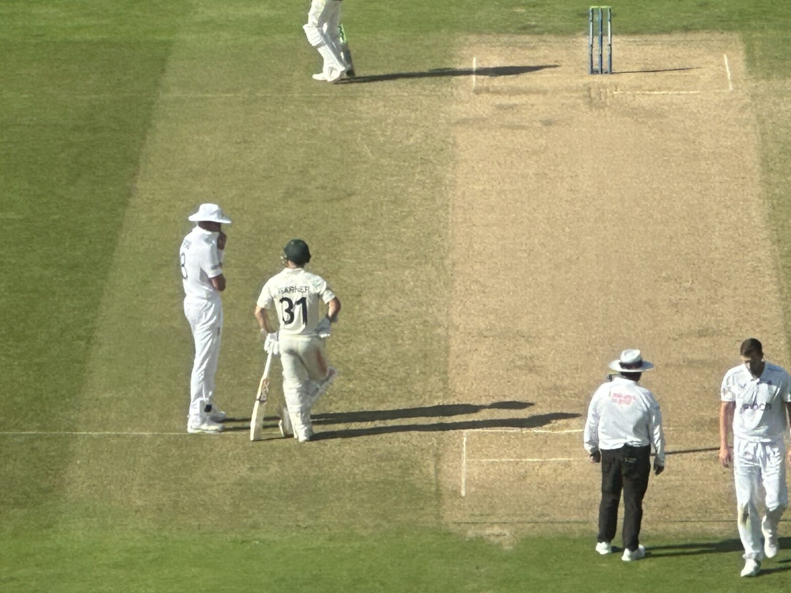 Stuart Broad and David Warner {PC: Twitter}