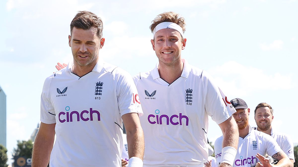 James Anderson and Stuart Broad