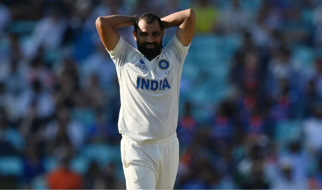 Mohammed Shami on Oval Pitch