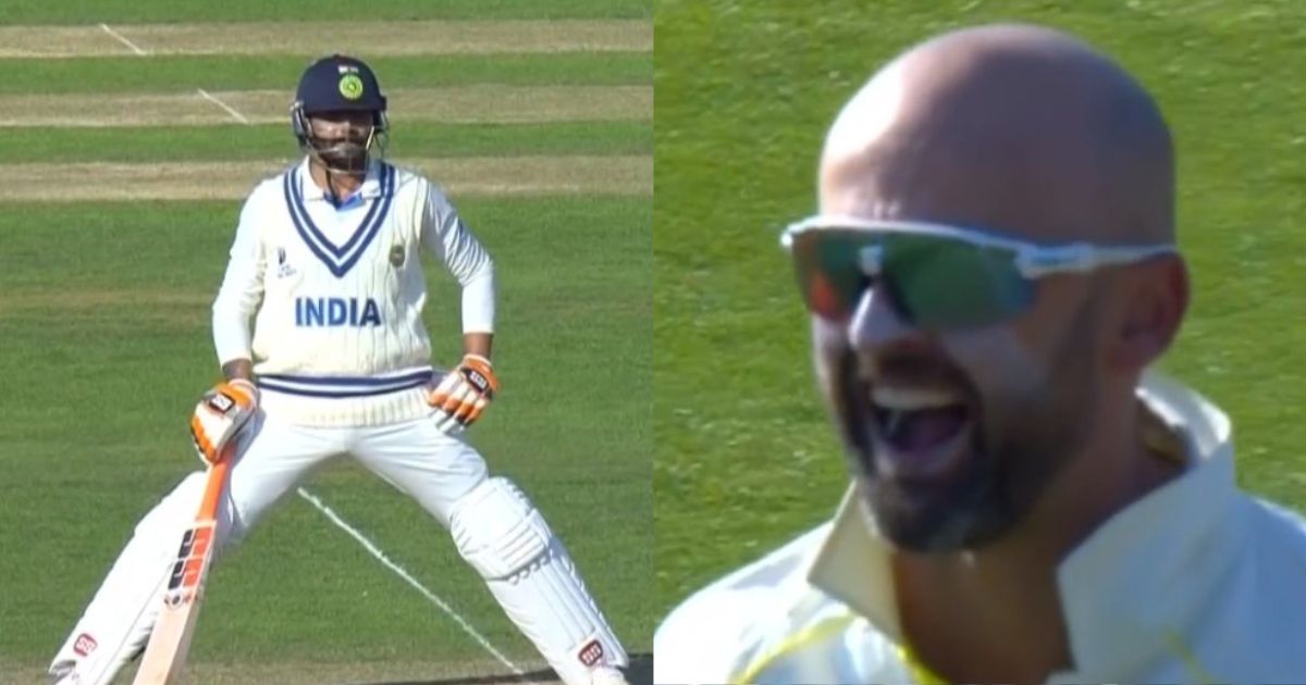 ICC World Test Championship Final: WATCH - Ravindra Jadeja Left In Absolute Disbelief After Getting Dismissed by Nathan Lyon At The Oval