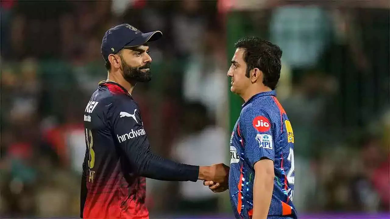 Virat Kohli and Gautam Gambhir, IPL 2023