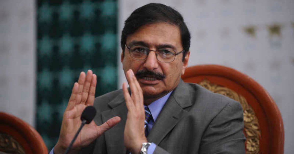 Pakistan's Zaka Ashraf