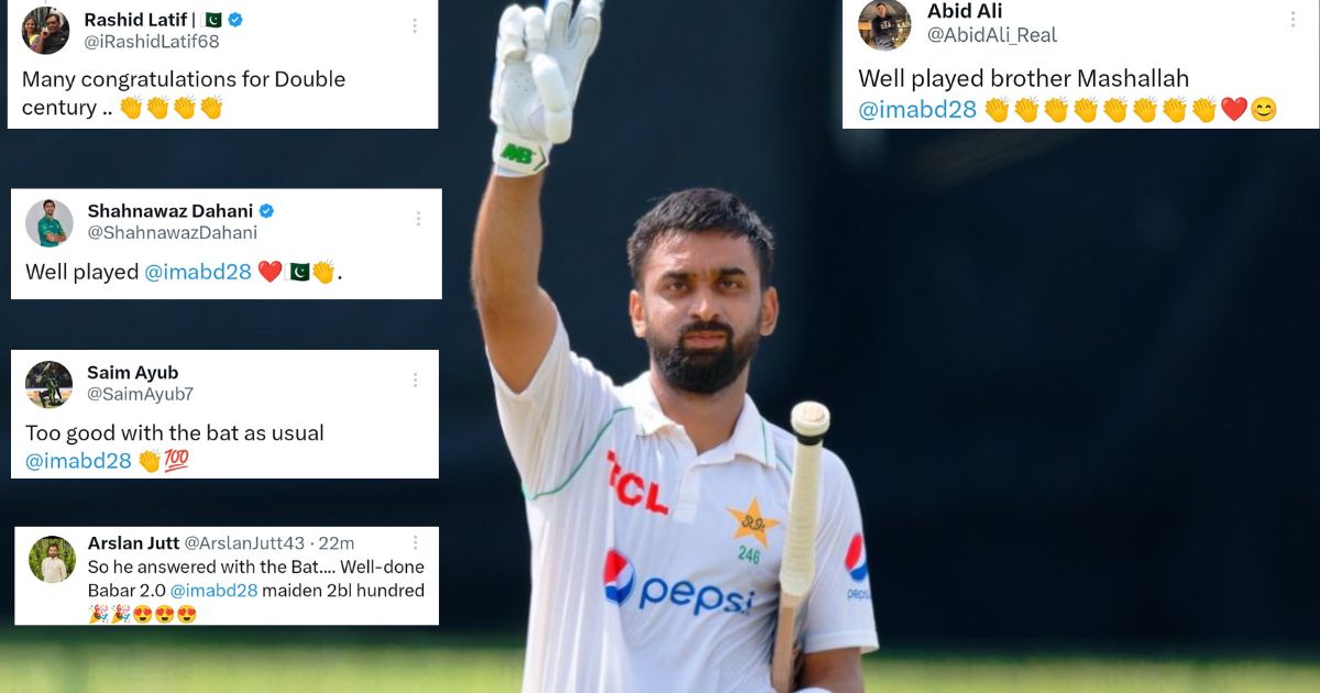 SL vs PAK: "Babar Azam 2.0" - Twitter Hails Abdullah Shafique For Magnificent Double Century