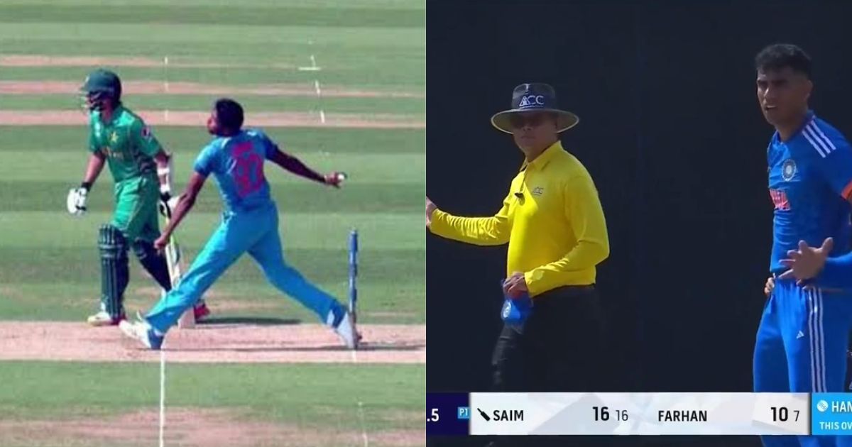 IND-A vs PAK-A: Watch: Rajvardhan Hangargekar's No-Ball Proves Costly, Fans Recall Jasprit Bumrah's CT 2017 Final Mistake