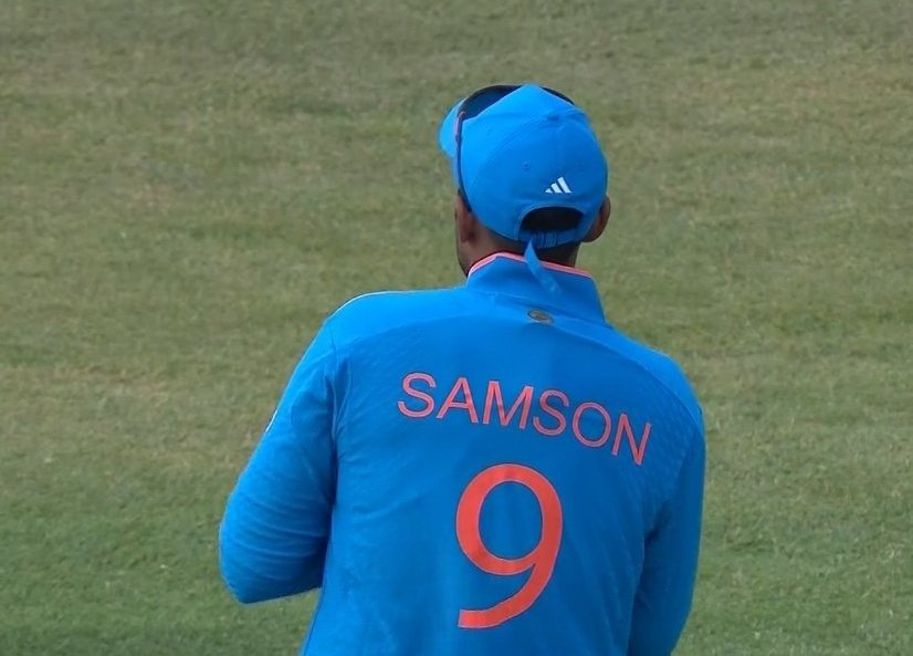 Suryakumar Yadav wore Sanju Samson's jersey