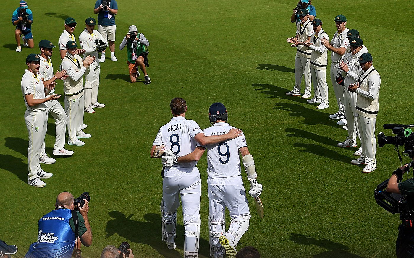 James Anderson and Stuart Broad