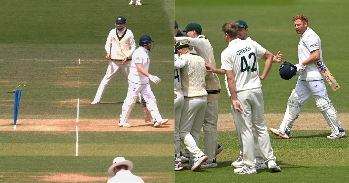 Jonny Bairstow's dismissal at Lord's