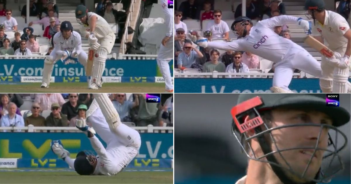 AUS vs ENG: Watch - Jonny Bairstow Takes Exceptional Catch To Dismiss Mitchell Marsh In Ashes Finale