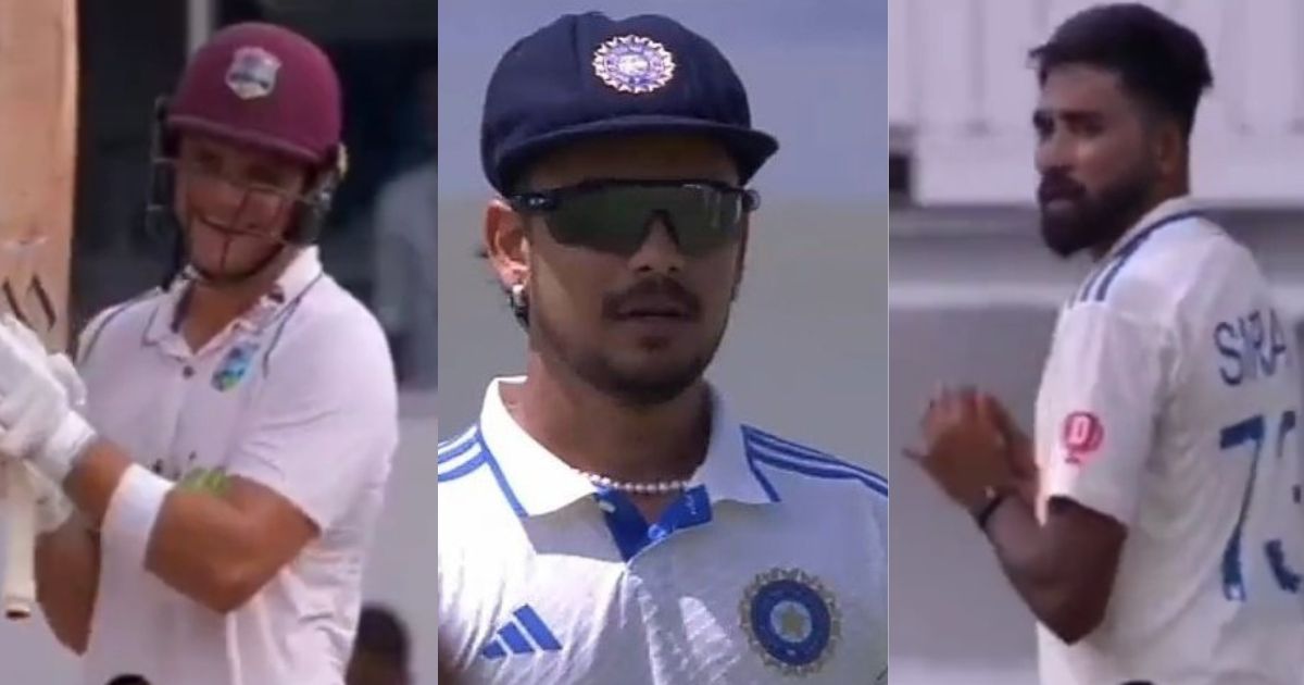 IND vs WI: Watch - Ishan Kishan Hilariously Sledges Joshua Da Silva, Asks Mohammed Siraj To Dismiss Him Before Rain