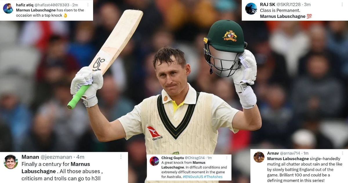 AUS vs ENG: Twitter Hails Marnus Labuschagne As He Hits A Spectacular Ton In Manchester Test