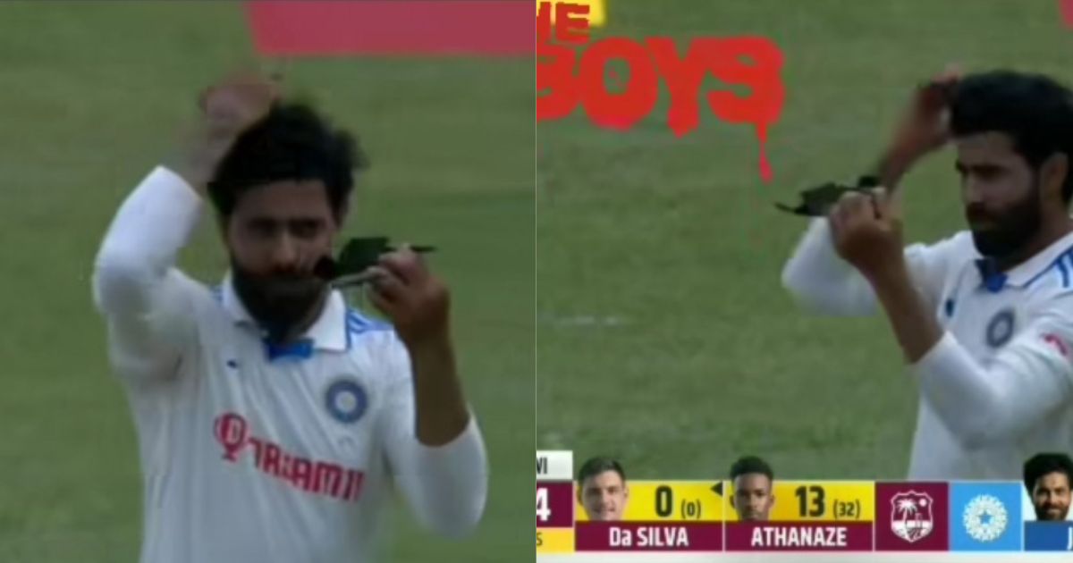IND vs WI: WATCH - Ravindra Jadeja Produces Hilarious 'THE BOYS' Moment During Dominica Test