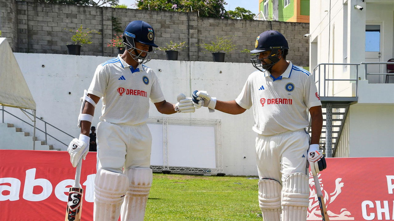 Rohit Sharma and Yashasvi Jaiswal