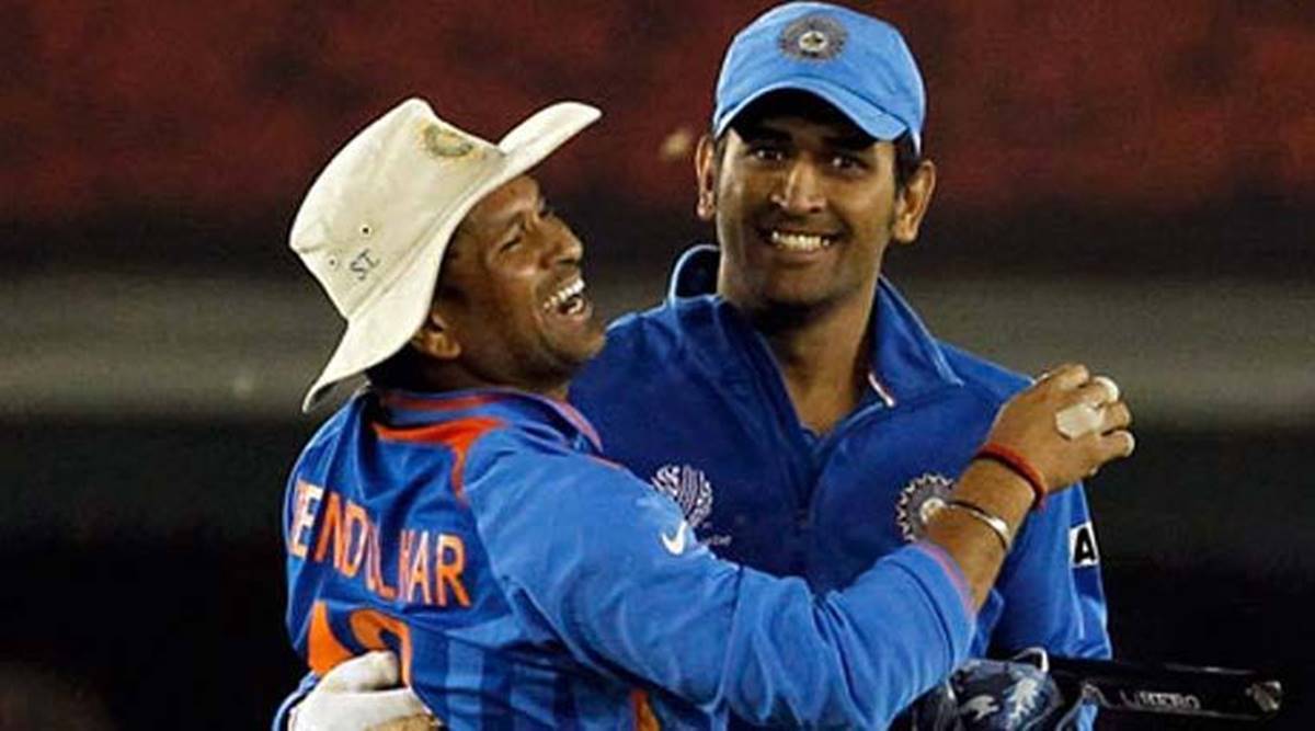 Sachin Tendulkar and MS Dhoni