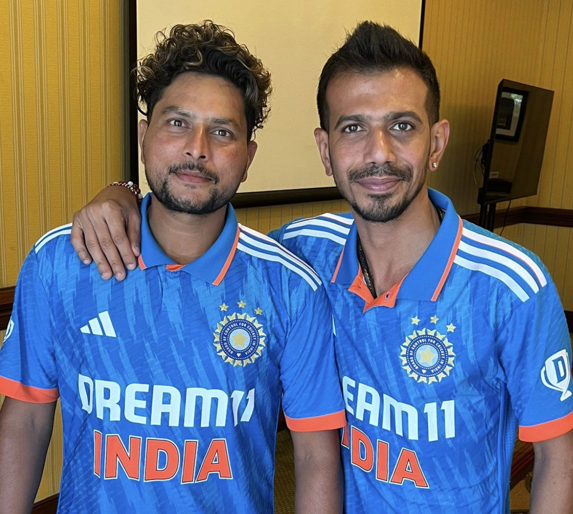 Yuzvendra Chahal and Kuldeep Yadav, India