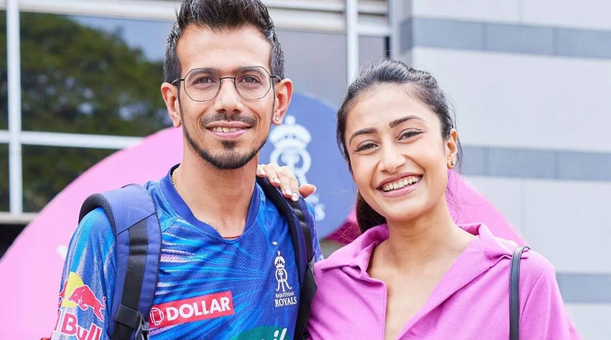 Yuzvendra Chahal and Dhanashree Verma