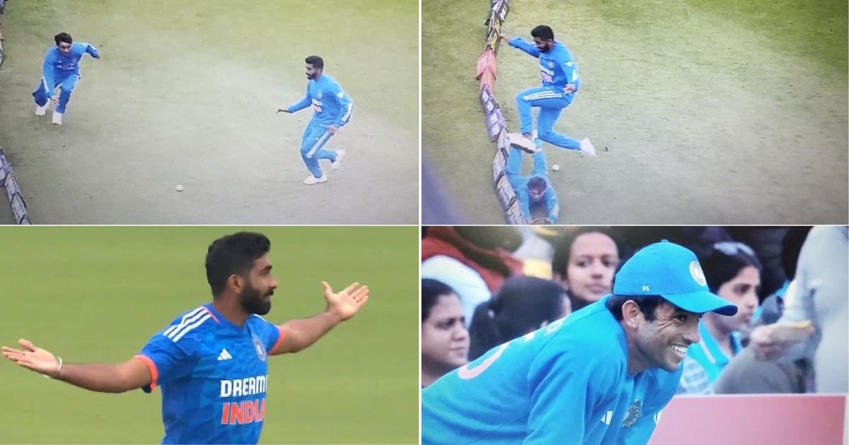 IND vs IRE: Watch - Jasprit Bumrah Escapes Injury In Comeback Game; Avoids Collision With Ravi Bishnoi