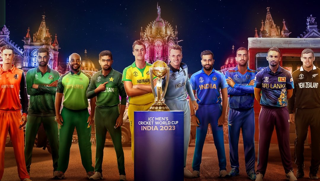 ICC World Cup 2023 poster 