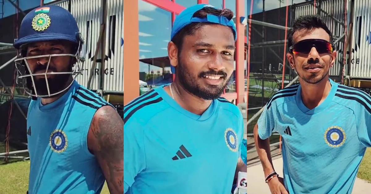 Hardik Pandya, Sanju Samson and Yuzvendra Chahal