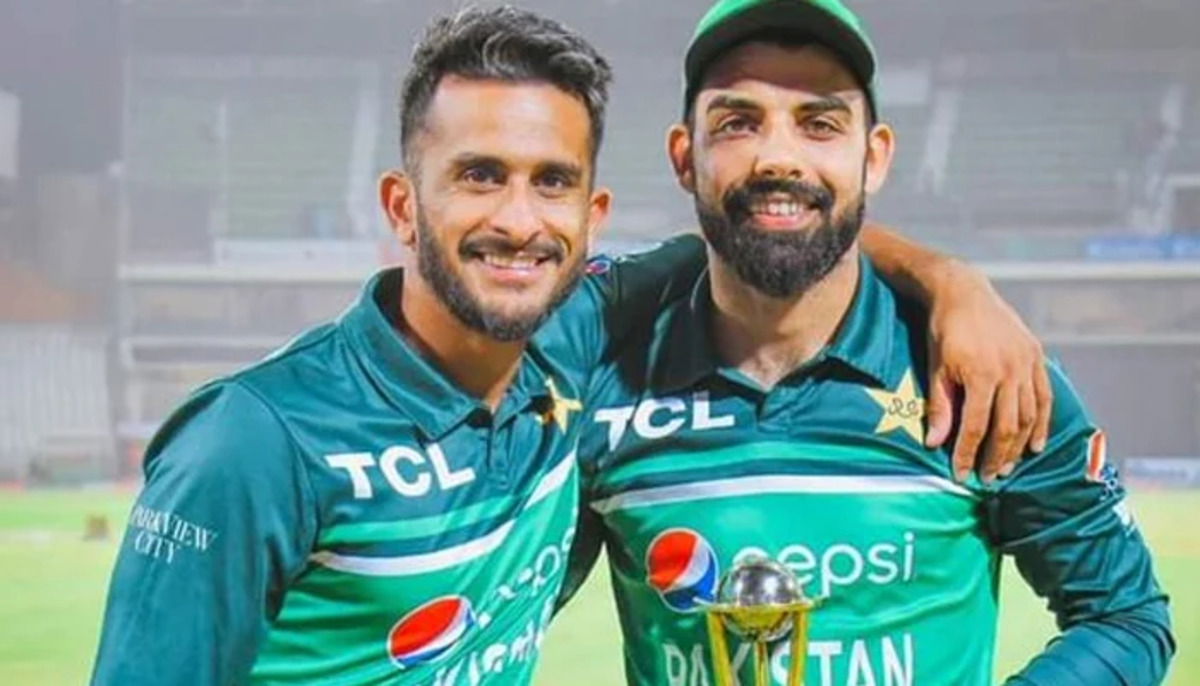 Hasan Ali and Shadab Khan