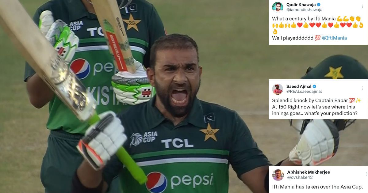 PAK vs NEP: "Ifti Mania Has Taken Over The Asia Cup" - Fans React As Iftikhar Ahmed Hits Maiden ODI Century